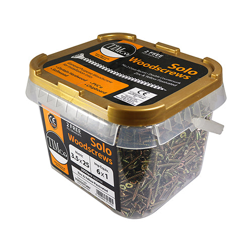 Timco Solo Woodscrews (Tubs)