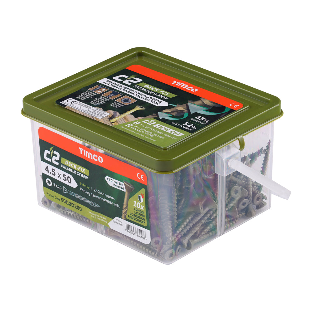 Timco C2 Deck-Fix TX Screw (Tubs) | My Trade Products