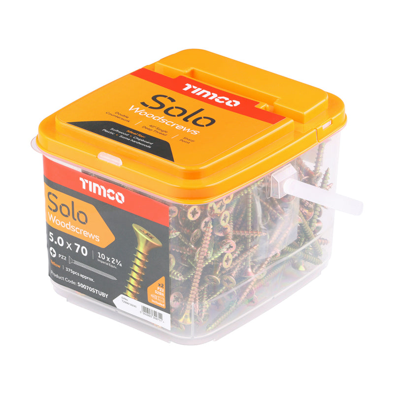 Timco Solo Woodscrews (Tubs)
