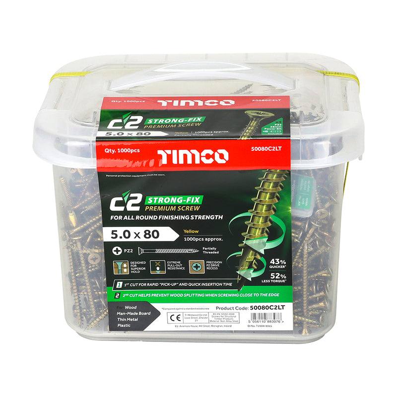 Timco C2 Clamp-Fix Premium TX Screw (Tubs)