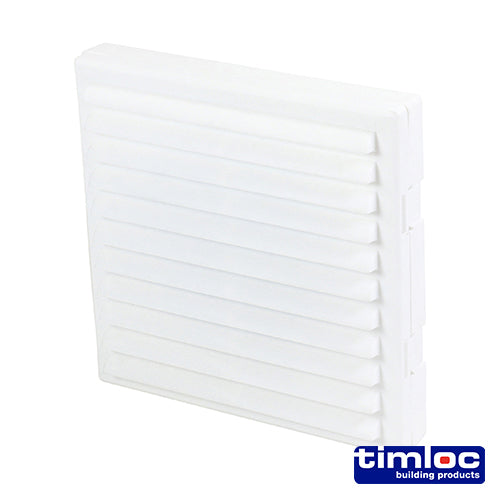 Timloc ACV7 Aero Core Through-Wall Vent High Rise And Baffle - In 2 Colours