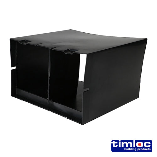 Timloc 1202/2 Through Wall Cavity Sleeve for Two Airbricks Stacked