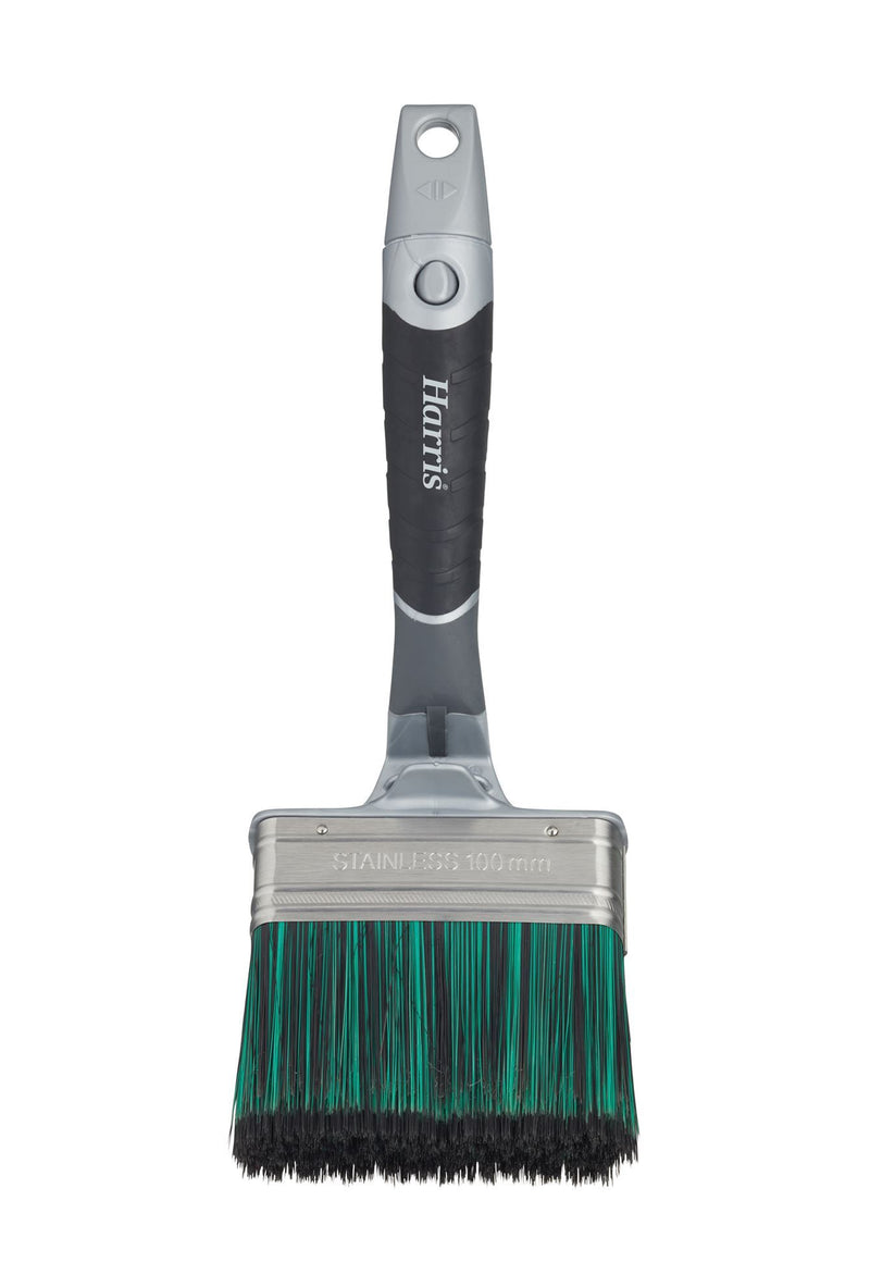 Harris Ultimate Shed & Fence 4"  Swan-neck Paint Brush