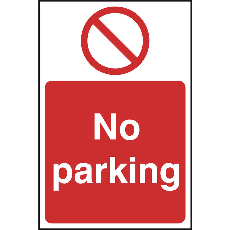 No parking - PVC Sign (200 x 300mm)