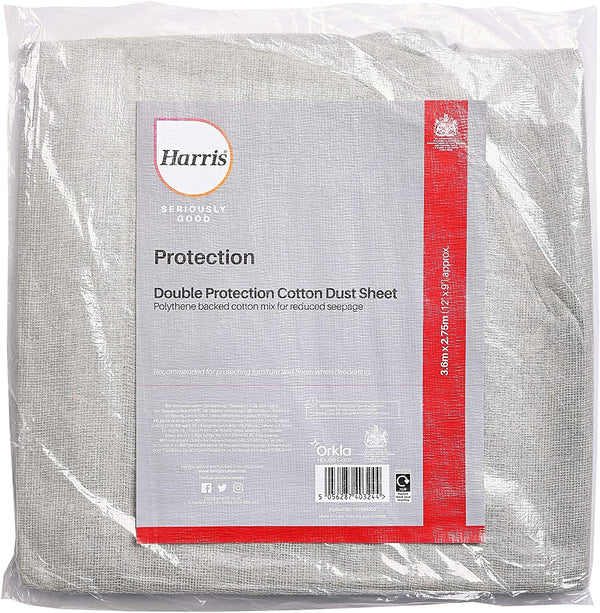 Harris Seriously Good Cotton Rich Dust Sheet 12' X 9'