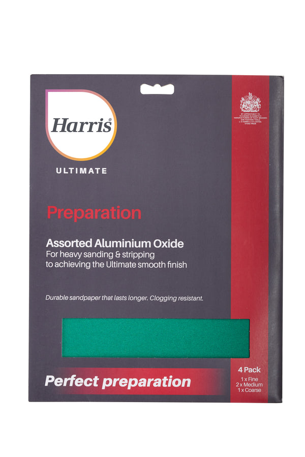 Harris Aluminium Oxide Paper - Assorted 4 Pack