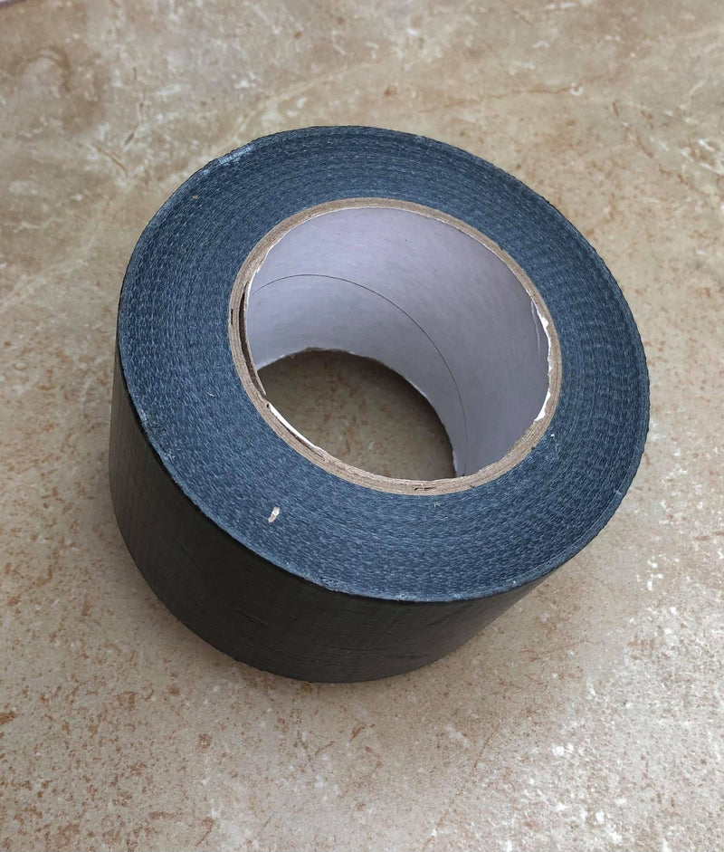 Timloc Black Waterproof Cloth Tape 75 x 50mm GTAPE02 3160