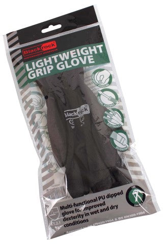 Lightweight Pu Gripper Glove Size 7-11