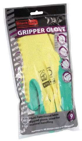 Latex Gripper Glove Size Large