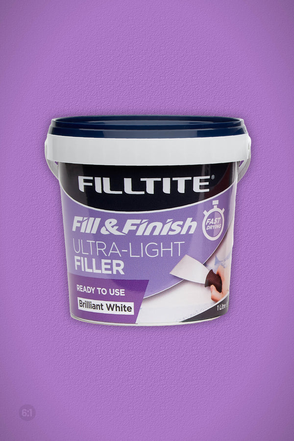 Filltite Ready To Use Ultra-Light Filler Brilliant White 1.0L