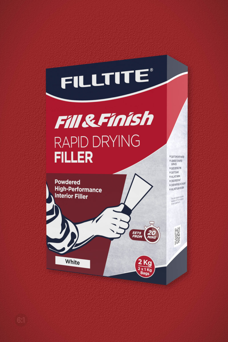 Filltite FIll and Finish Rapid-Drying Filler 2Kg