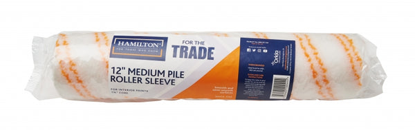 Hamilton For The Trade 12" Medium Pile Sleeves (1.75 inch Core)