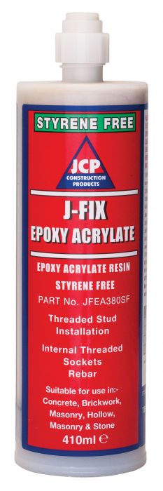 Injection Resin Epoxy Acrylate Styrene Free  (410ml Cartridge)