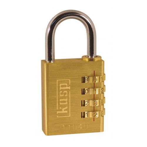 Kasp Brass Combination Padlocks 40mm