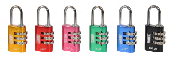 Kasp Aluminium Combination Padlock 20mm