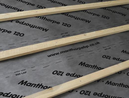 Manthorpe 120 Roofing Underlay / Breathable Membrane 1m x 50m