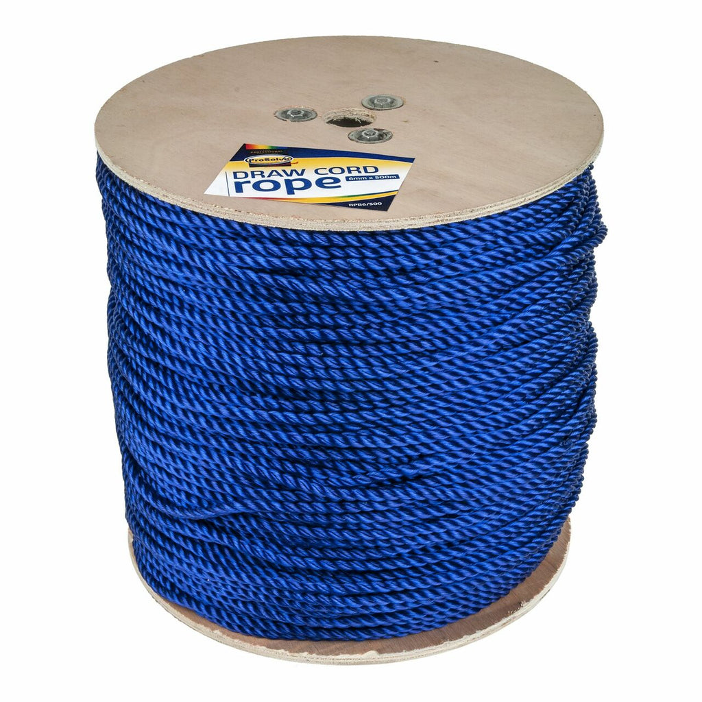 ProSolve Polypropylene Draw Cord Rope 6mm x 500m | My Trade Products