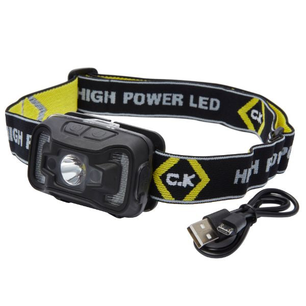 C.K. Rechargeable LED Head Torch