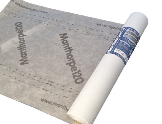 Manthorpe 120 Roofing Underlay / Breathable Membrane 1m x 50m