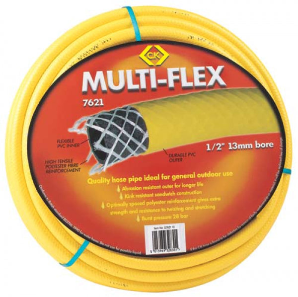 C.K. 15m Multi-Flex hose pipes 1/2"
