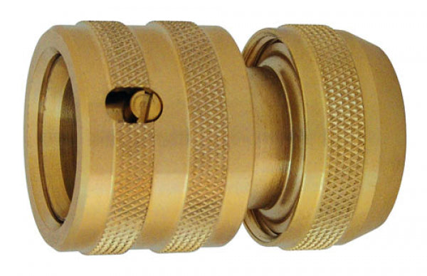 C.K. Brass Interlock Hose Connector End 1/2in