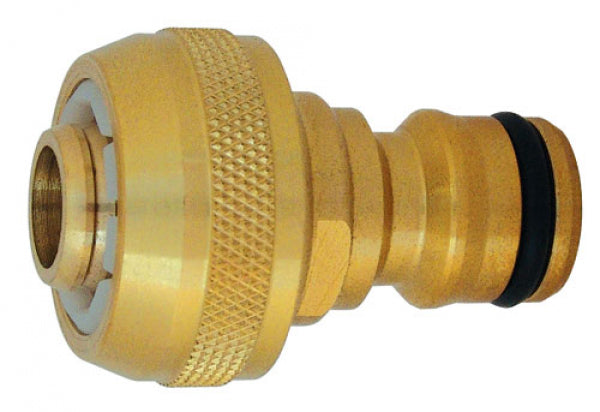 C.K. Brass Interlock Connector Male 1/2in